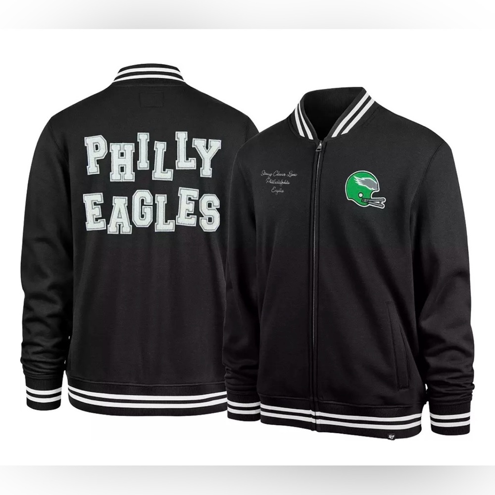 Officially licensed '47 x Stoney Clover Lane Philadelphia Eagles Camden Jacket.